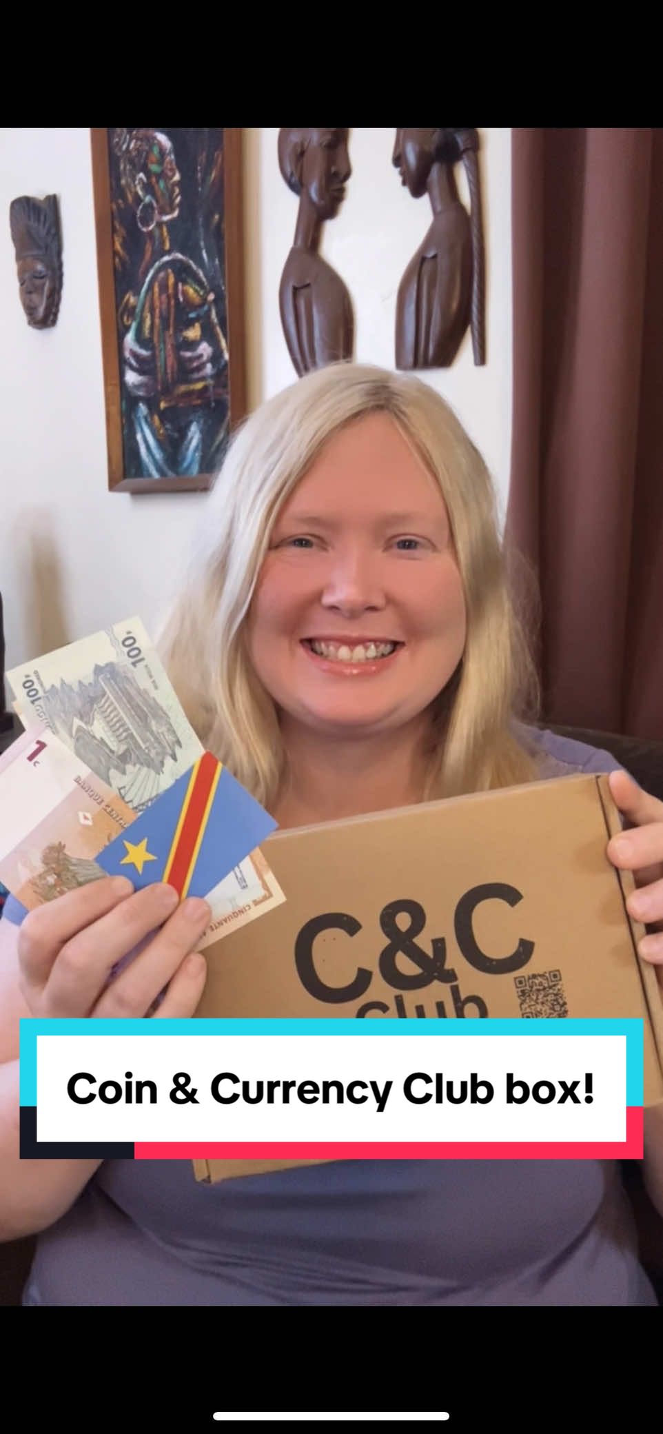 I love #unboxing my #coinandcurrencyclub subscription box! Awesome for #travel lovers!