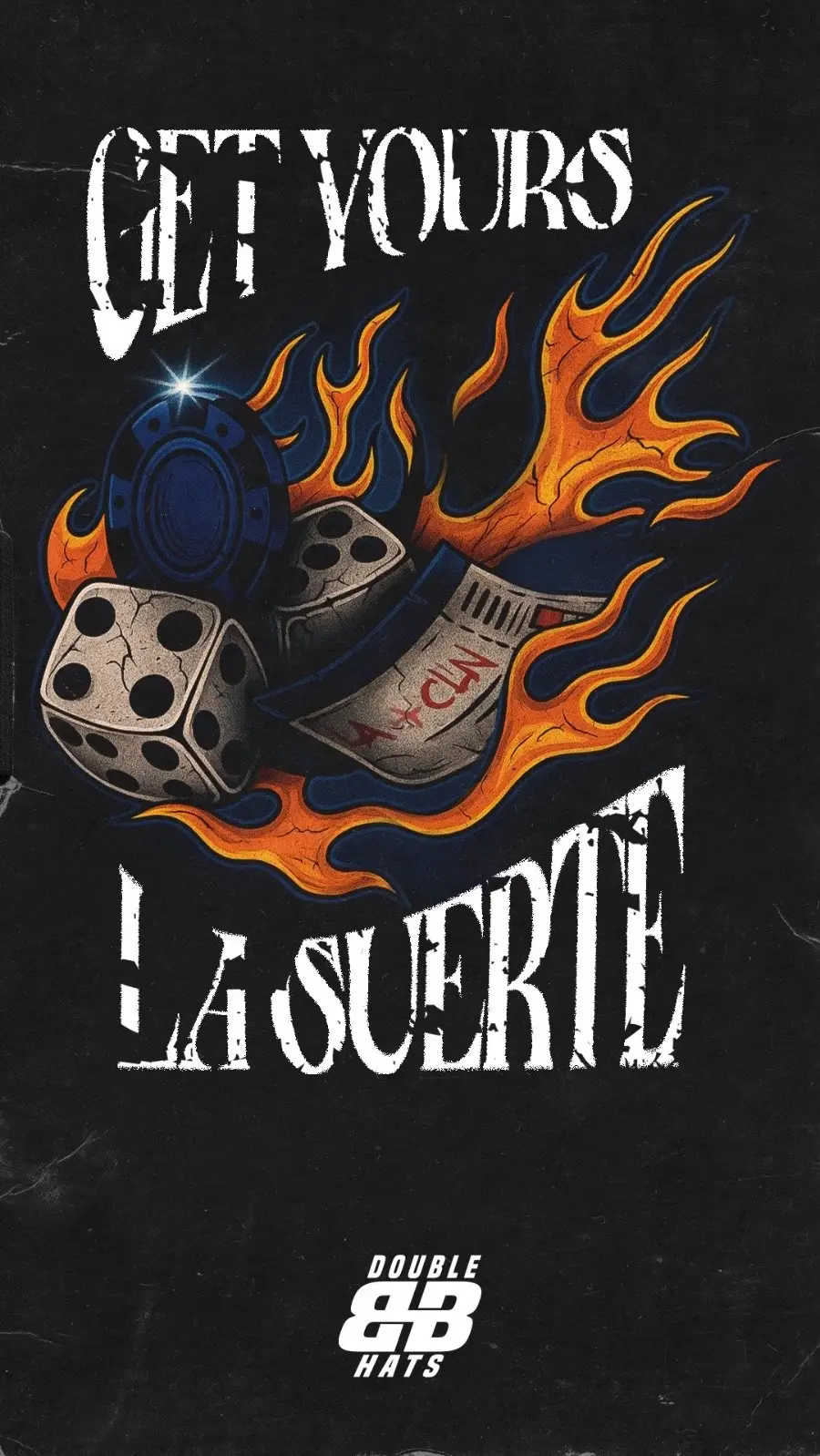 NO ESPERES LA SUERTE, FABRICALA TU 🎲🔥#hat #gorras #viral #suerte #blessed 