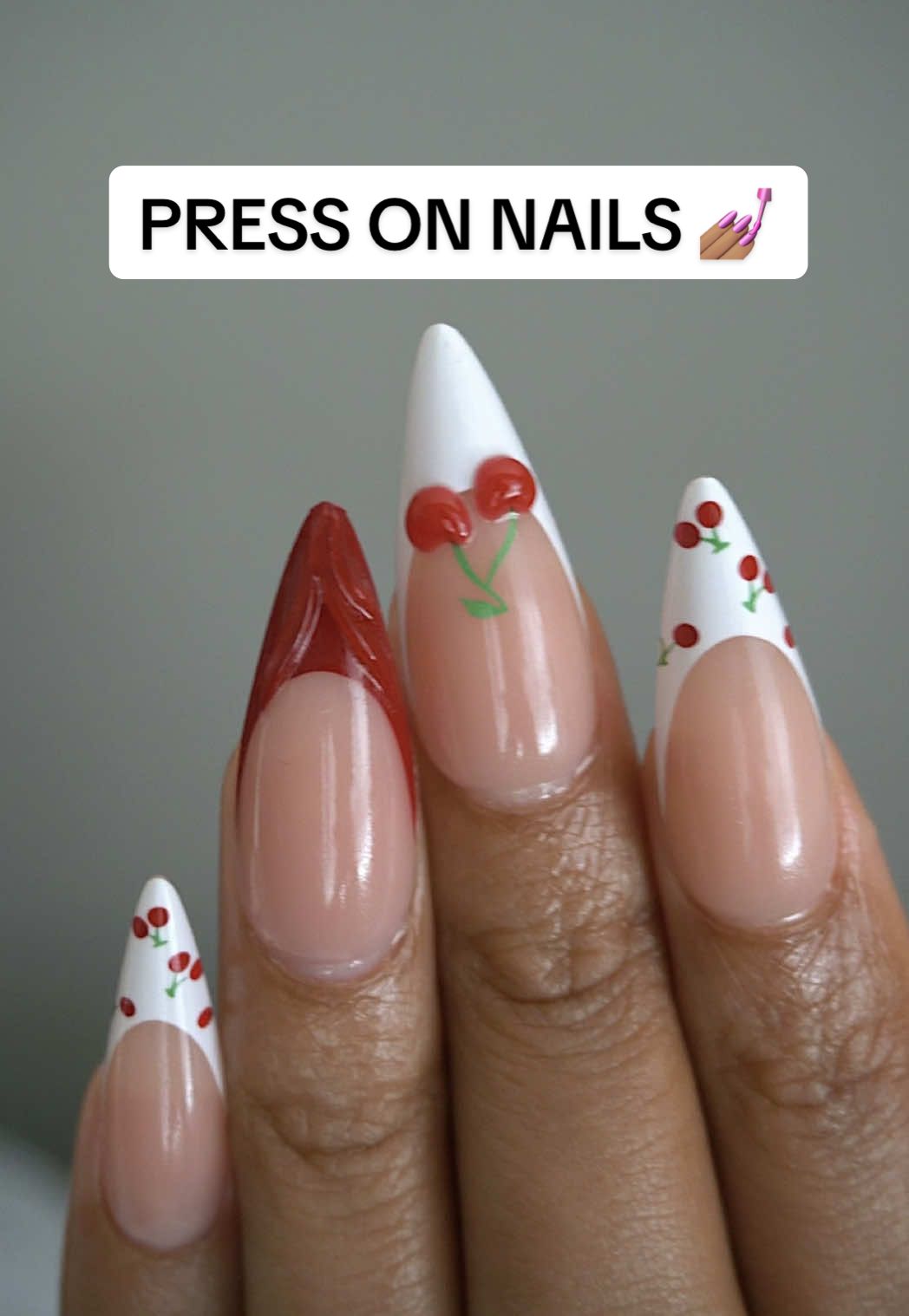 Replying to @Quiqui💕 This is the first set, posting a close up of the second set tomorrow 💅🏽 #jaichanellie #stilettonails #pressonnails #gelxnails #btartboxnails 