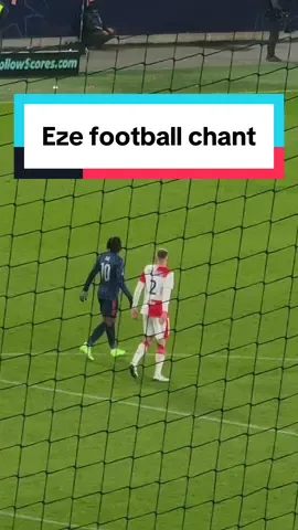 Eze football chant away at Slavia Praha 🔴⚪️ #arsenal #slaviapraha #UCL #chant #eze