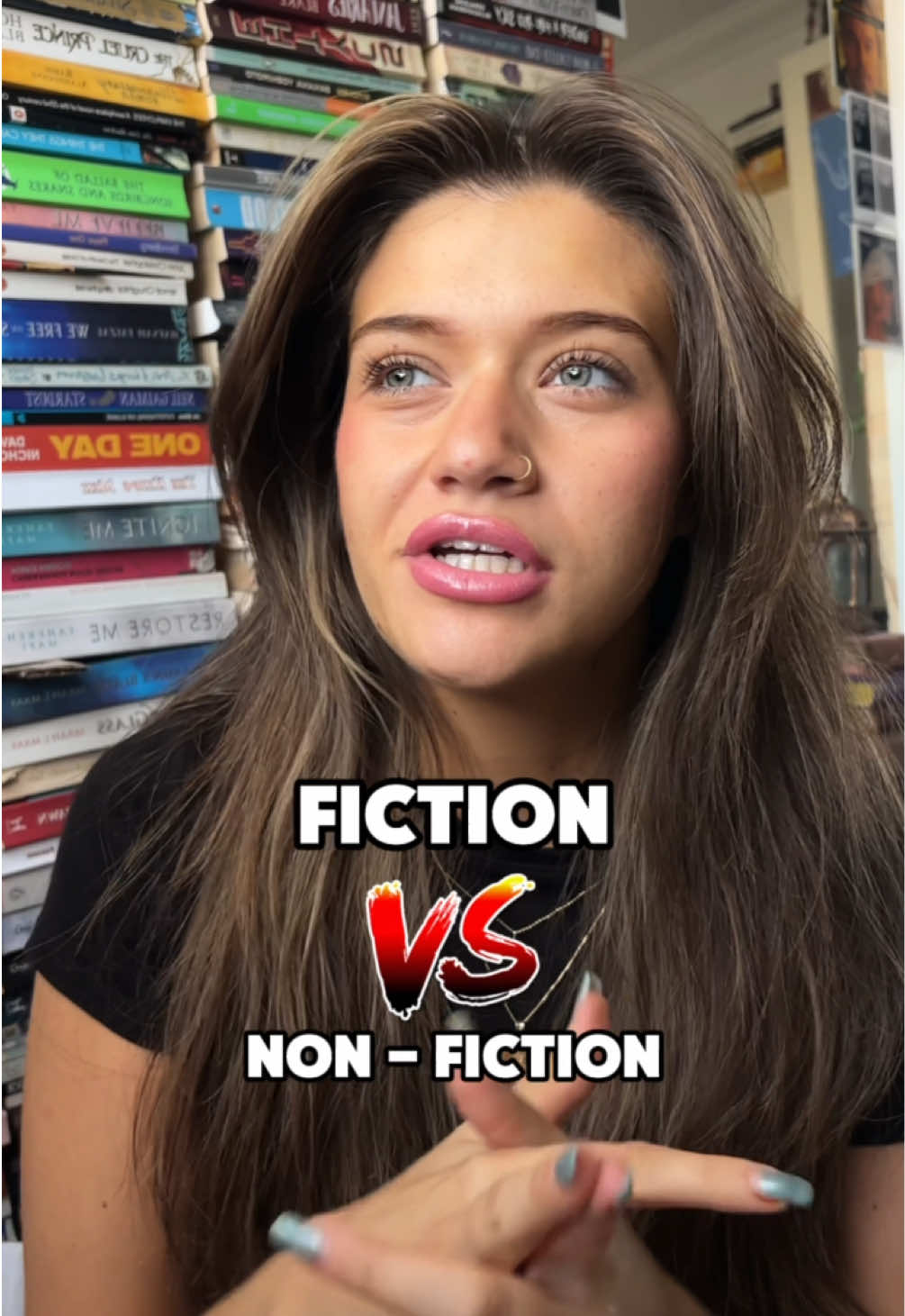 fiction matters!!!! stop suggesting otherwise!!! #celinebooks #BookTok #littok #bookclub 
