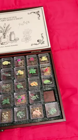 Ancestral herbal almanac #apothecaryseedchest #Grow your own ancient remedies #seeds #giftidea 