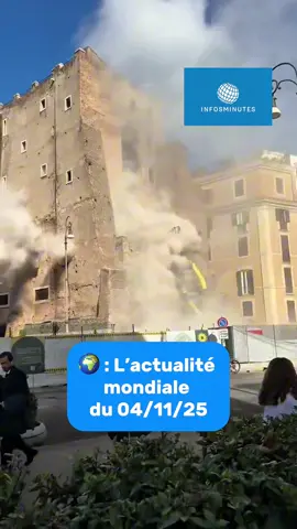 🌍 : Résumé de l’actualité du 04/11/25.