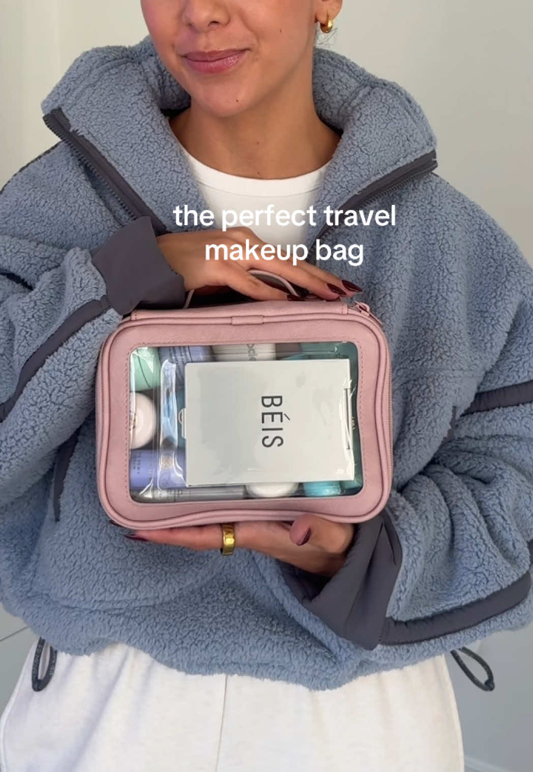 She’s so cutie @BÉIS! linked on my ShopMy! Thank you @Rachel Singer 🩷 #beis #beistravel #beisonthegoessentialcase #beismakeupbag #beismusthaves 