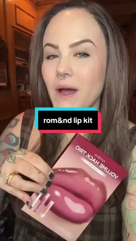 @Rom&nd US is also giving you an individual highlighter with Volume Hack purchases!  #romandus #holidayhacks #holidaymakeup #lipkit #tiktokshopcreatorpicks 