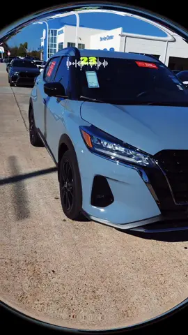 Certified 2023 Nissan Kicks SR for sale! Come check out this beautiful Boulder Gray color! Comes with Bose sound system, heated seats, and many more ! Come see me today 😇😊 #keatingnissan #conroetx #usedcarsalesman #nissankickssr 