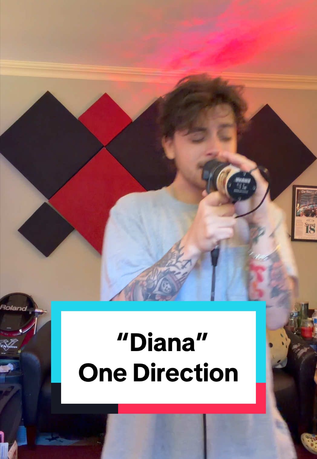 “Diana” by One Direction 💙 #onedirection #1dcover #1d #harrystyles #niallhoran 