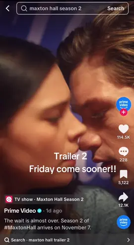 Maxton hall S2 trailer 2 Friday come sooner!!  #maxtonhall #primevideo #fyp #damianhardung #romancebooks 