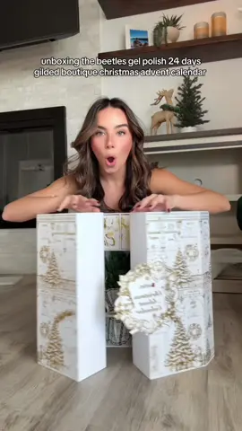 EXCUSE ME THIS ADVENT CALENDAR?! 100/10 The gifts didn’t stop 😭  @BeetlesGelPolish #beetlesgelpolish #adventcalendar #adventcalendaropening #tikokshopblackfriday #holidaygifts 