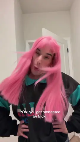 It’s us girlies ✨🌈 #nickiminaj #wigs #shein #trends 