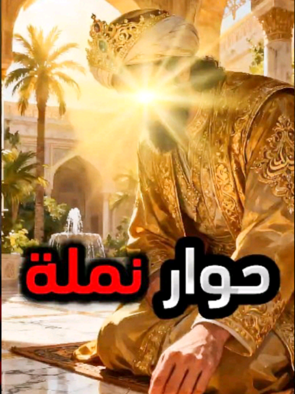 قصة النملة وسيدنا سليمان عليه السلام 🐜 درس يهزّ القلب!! أضف إلى معلوماتك 📖 #سؤال_وجواب #معلومات_دينية  #fyp #explore #foryou 