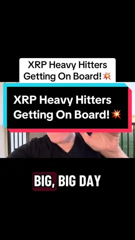 XRP Heavy Hitters Getting On Board!💥#xrpcommunity #xrpholders #xrp #ripple #fyp 