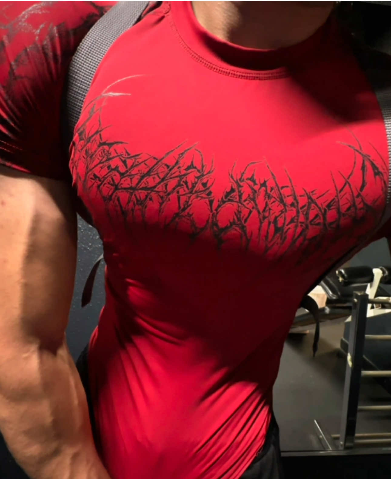 bicep veins | @Breathedivinity code “batman” #gymmotivation #gym 