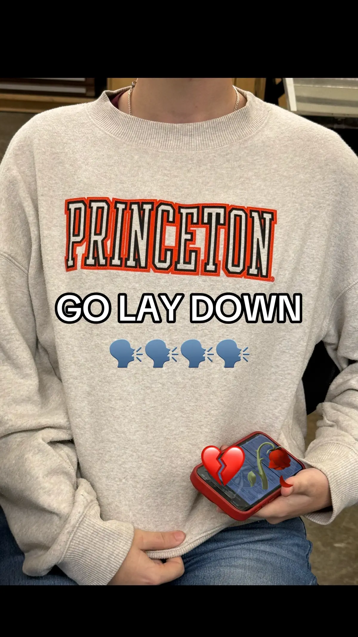 Princeton go lay down!! #yesking