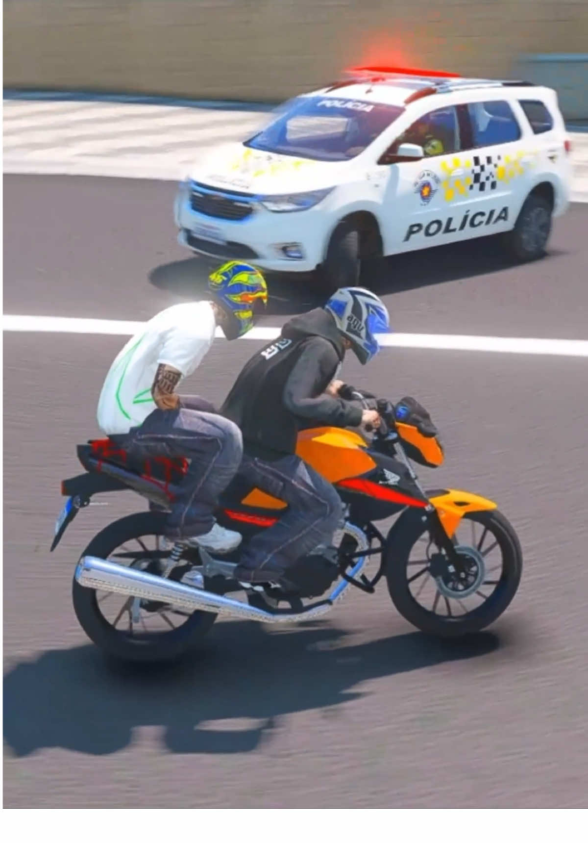 Fuga da spin no gta Rp 🚨🚓👮🚔👮‍♂️#gtarp #gta5 #fivem #lkdutrecho #fuga 