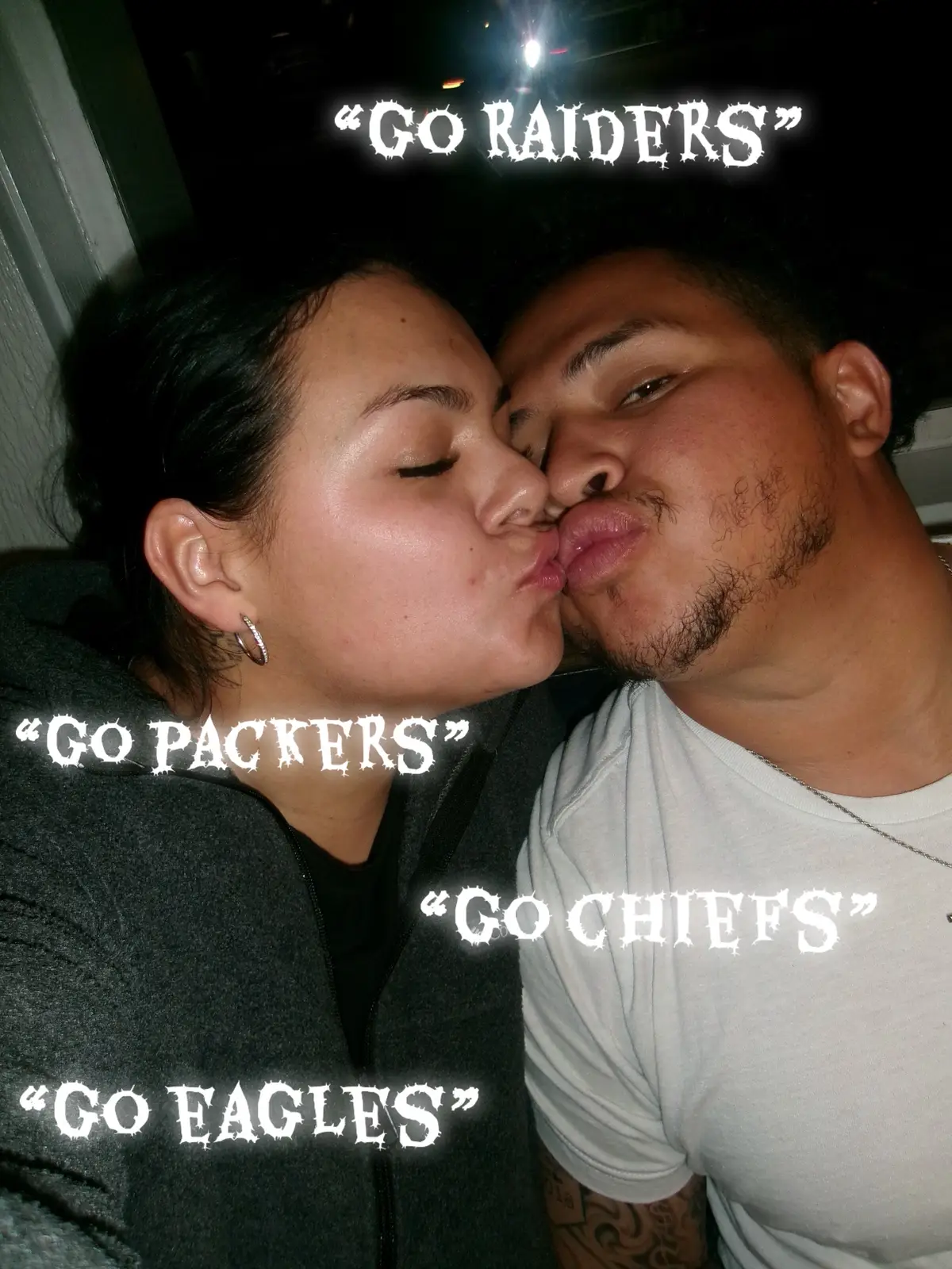 We support both teams in this house 😈 @Xmarksthespot 