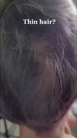 This is one of those amazing ways to instantly build confidence if you have thin hair or even bald spots but it's really a root cover up spray. #roots #thinhair #rootcover #rootcoverspray 