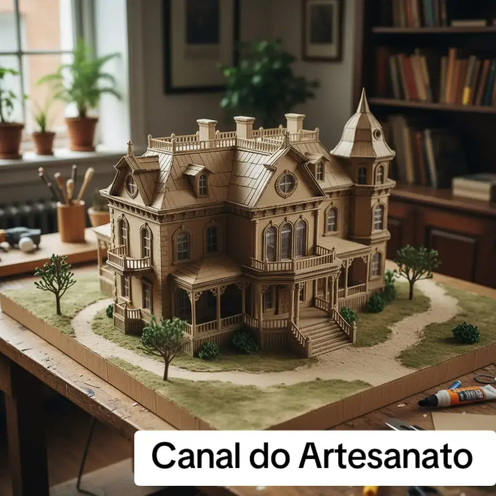 ✨ O mundo dos artesãos em miniatura é fascinante! Muitos trabalham com dioramas feitos de papelão, transformando simples pedaços reciclados em verdadeiras obras de arte. Cada corte, dobra e pintura dão vida a pequenos cenários repletos de história e imaginação 🖌️📦 Entre as criações mais encantadoras estão os prédios clássicos, casarões antigos e igrejas históricas. Essas miniaturas não são apenas bonitas de ver: elas carregam os detalhes da arquitetura que marcaram épocas. Colunas, arcos, torres e fachadas ornamentadas revelam estilos como o barroco, o neoclássico e até o gótico 🏛️⛪ Quem se dedica a essa arte não cria apenas objetos, mas preserva memórias, inspira cultura e honra a estética de construções que contam histórias. Cada diorama é um pedacinho de mundo dentro das nossas mãos 🏙️✨ A arte do papelão mostra que criatividade e sensibilidade podem transformar o simples em extraordinário. Valorize quem cria — porque cada miniatura guarda o coração de um artesão ❤️✂️ #Diorama #Artesanato #Miniaturas #ArquiteturaHistórica #Criatividade 