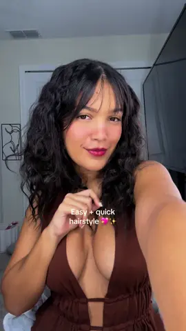 Easy and quick hairstyle that’s heat free 👌🏼👌🏼👌🏼