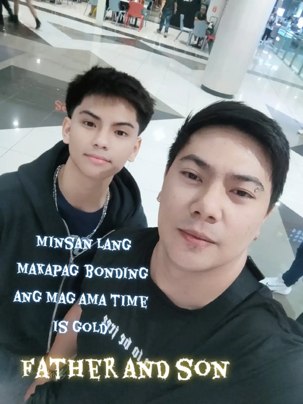 fian Andrie and her real father