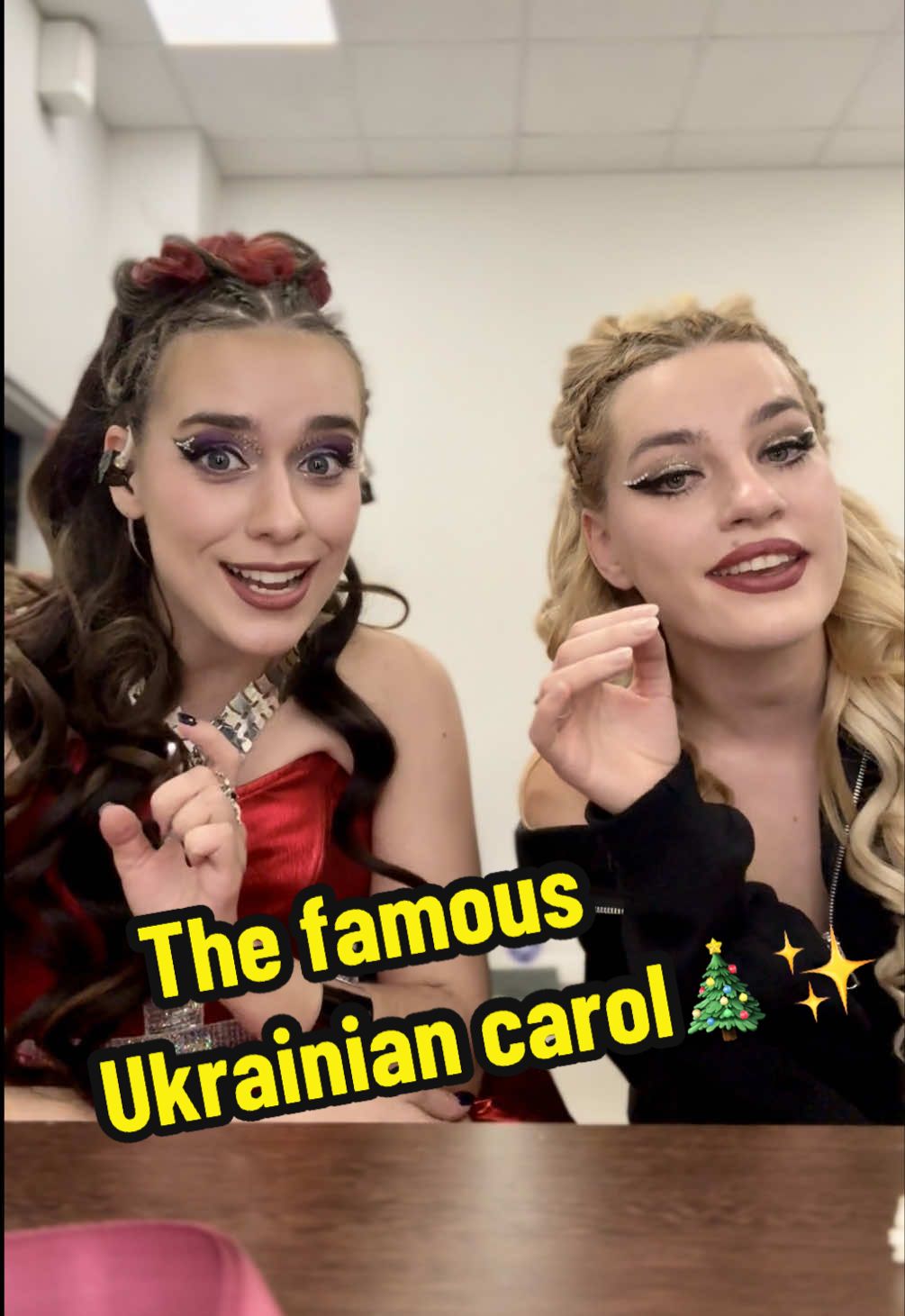 Shchedryk 🎄✨💙 @Nastya Yatsenko  @The Rock Symphony Orchestra @The Rock Symphony Orchestra  #rocksymphony #carolofthebells #backstage #щедрик #українськийтікток 