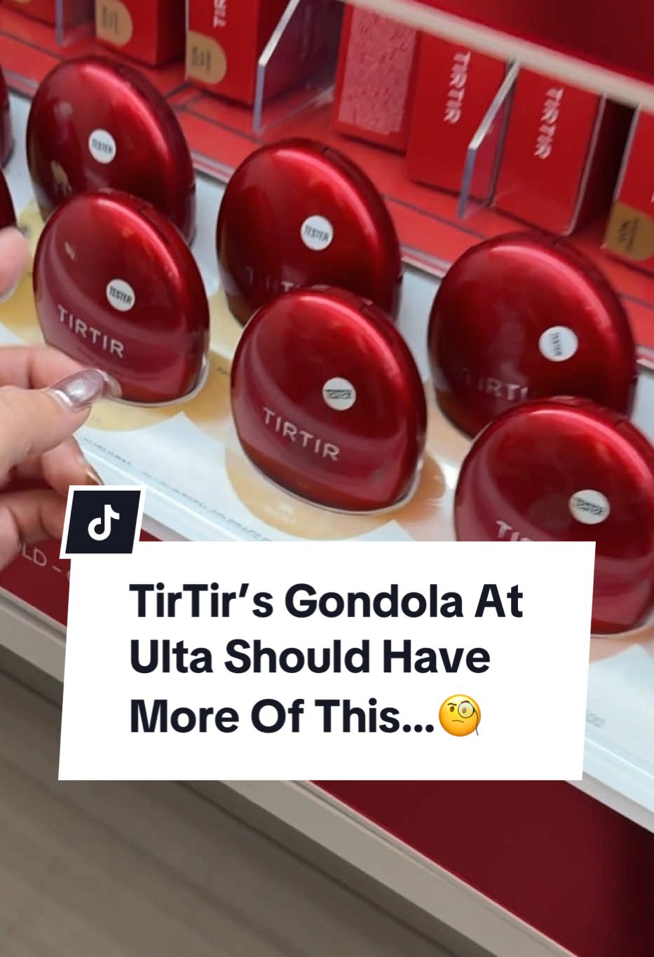 Replying to @xsimp.bizkitx An analysis of @TIRTIR Inc.’s gondola at @Ulta Beauty. #BeautyTok #makeupreview #kbeauty #cushionfoundation #ultafinds 