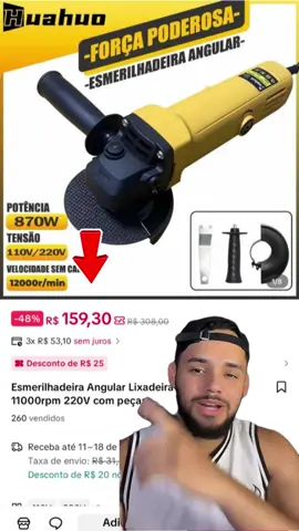 Esmerilhadeira angular #esmerilhadeira #ferramentas #TikTokShop1111BR #TikTokShopBlackFridayBR 
