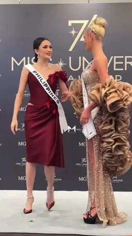 Our Miss Universe Philippines 2025 Ahtisa Manalo is officially wearing the sashed name of our country!🇵🇭   #74thMissUniverse #MissUniverse #MissUniversePhilippines #MissUniversePhilippines2025 #AhtisaManalo