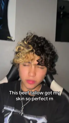 Skin is lowk glowing #fyp #beeftallow #foryoupage #foryou #viral 