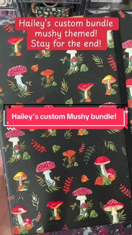 Hailey’s first of two custom bundles is here, and it’s all about the mushrooms! 🍄✨ A whimsical, earthy theme full of cozy forest vibes. Stick around until the end — there’s such a fun piece there! @MushyBookNook🍄📚🍄 #MysteryBundle #bookishbundles #onlineboutiquestore #stationaryaddict #mushroom 
