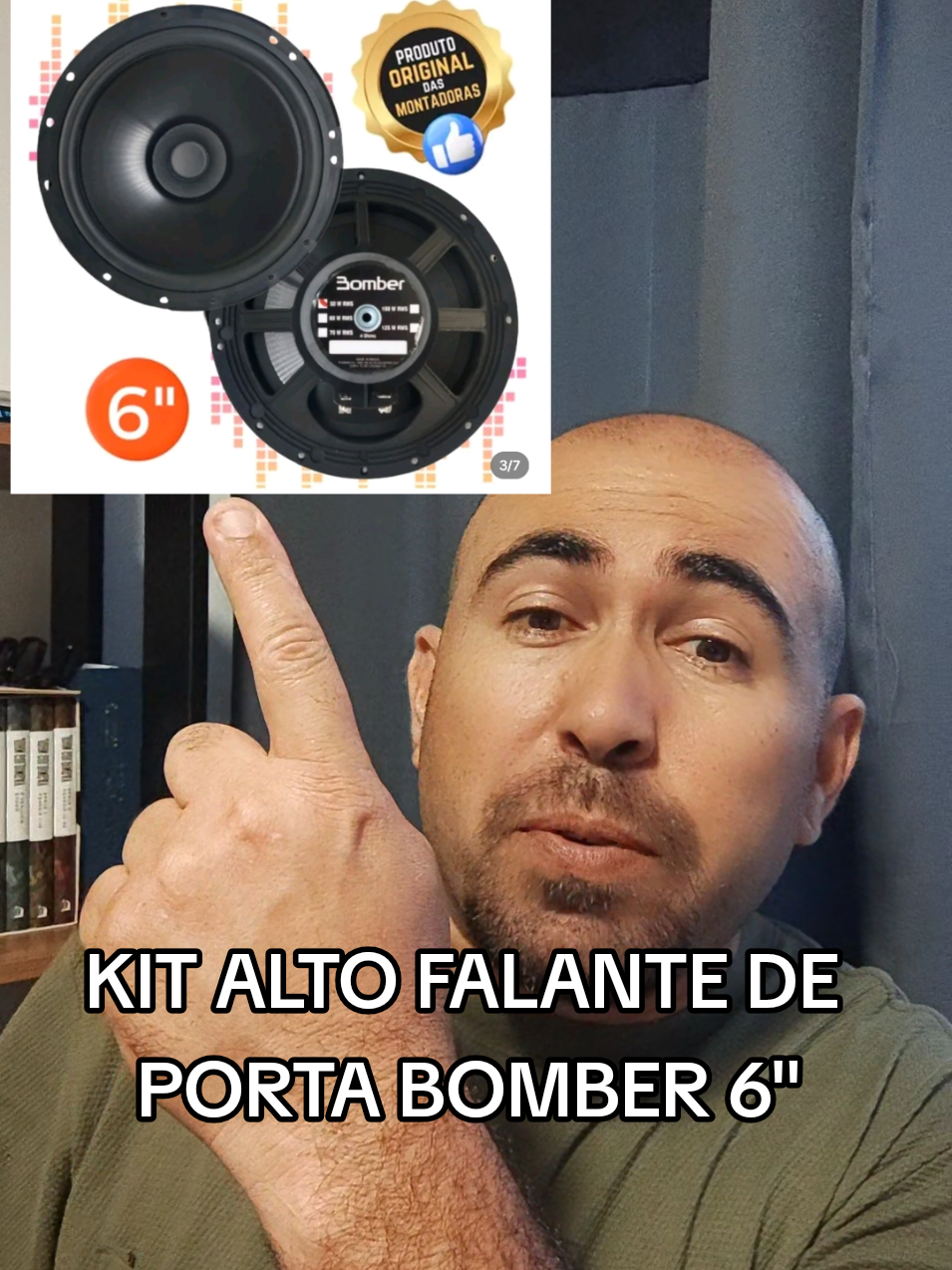 Kit 2 altofalantes de porta 6