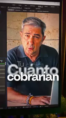 ¿CUANTO COBRARÍAN ustedes por un VIDEO como este? 👀🔥 #ediciondevideo #videoeditor #editorvideo #capcut #aftereffects 