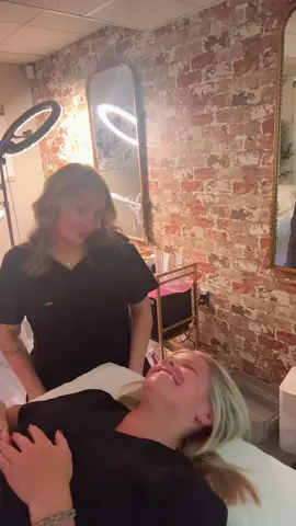 i wonder if i took her too literally 🤔 #esthetician #estheticianschool #facial #fypシ゚viral #fyp 