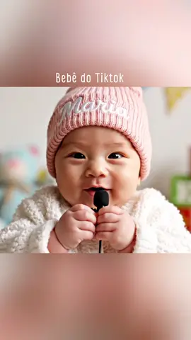 Conteúdo gerado por IA. Bebê do Tiktok. #bebedotiktok #jesus #deus #maria #bebe 