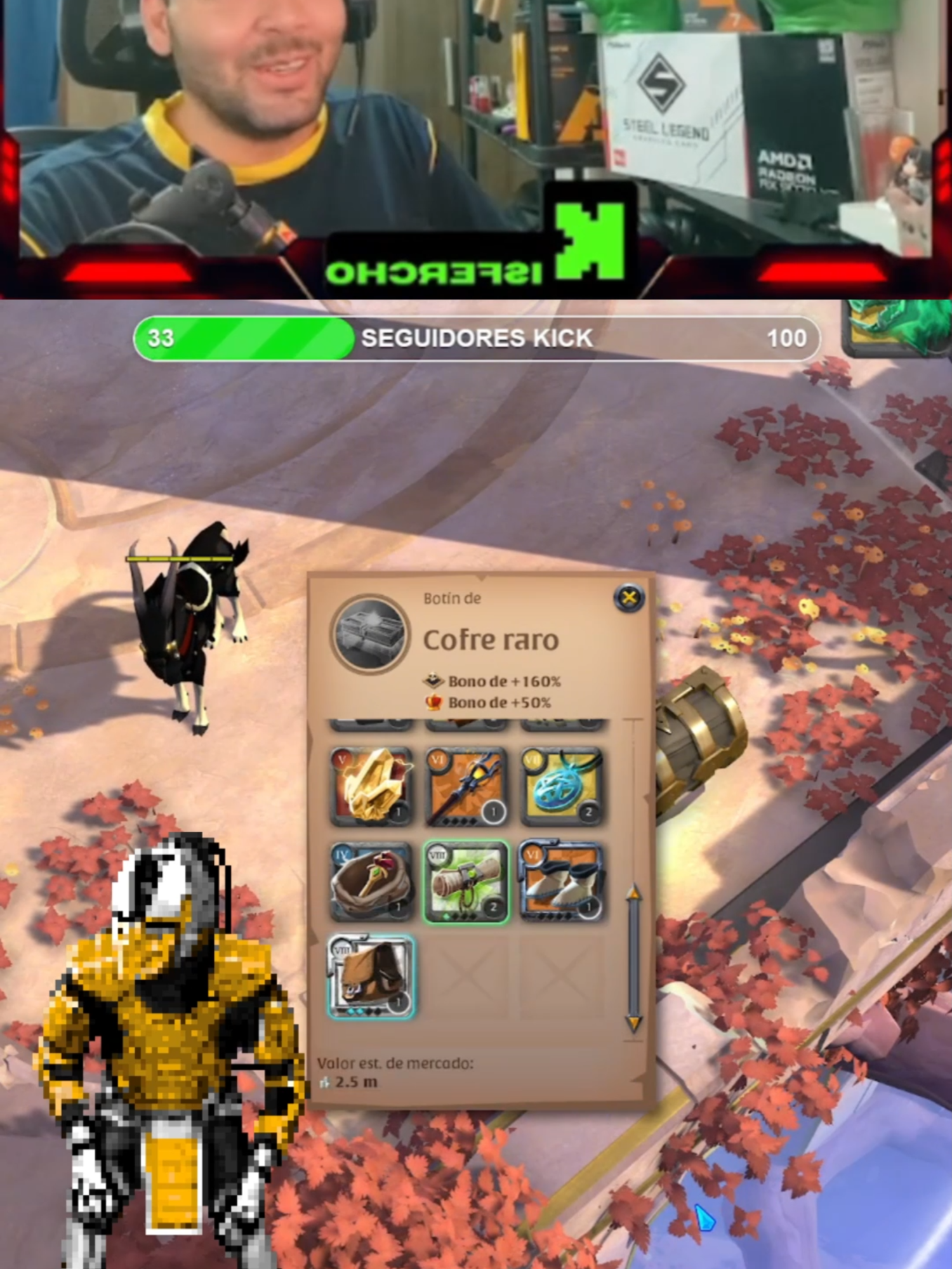 Vara vs Hacha & Diablillo + Sorpresa en CofreVioleta #Albion #albiononlineesunmmorpg #albiononlineenespañol #caminosavalonianos #gaming #pvp #vara