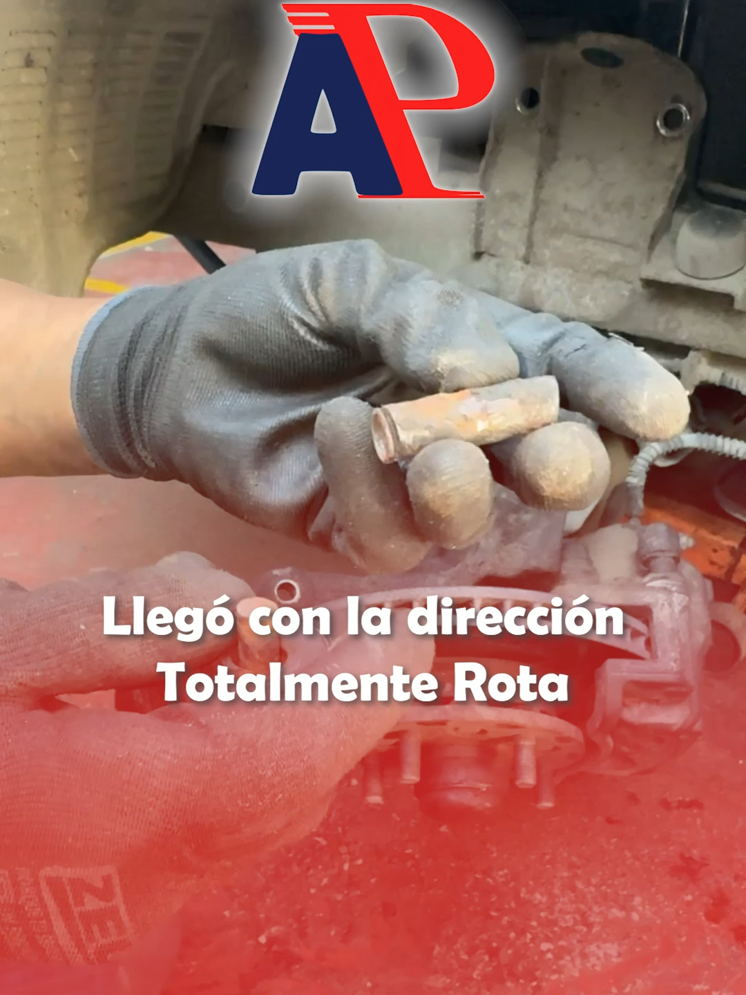 Este cliente llegó👨‍🔧 con la dirección totalmente rota, mira como ayudamos al cliente con su camioncito.😎🚘 #mechanic #carservice #car #MecánicaAutomotriz #tallerautomotriz #reparación #direccion
