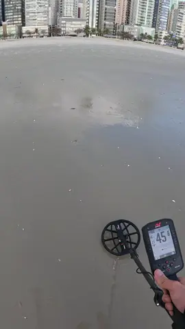 O que voce acham que é ???? #detectordemetais #praia #tesouros #explorar #curiosidade #paravoce #oferenda #religiao