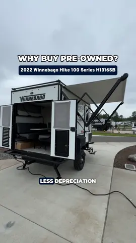 pre-owned? more like pre-loved 💙 #rvtour #usedrv #rvlife @Winnebago 