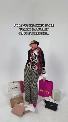 A DREAM COME TRUE!! We’re in @Forbes 🩷💞📝LINK IN BIO!! Thank you so much for your love and support, without you all none of this would be possible!! #forbes #maximalist #fancynancy #styleinspo #TikTokFashion 