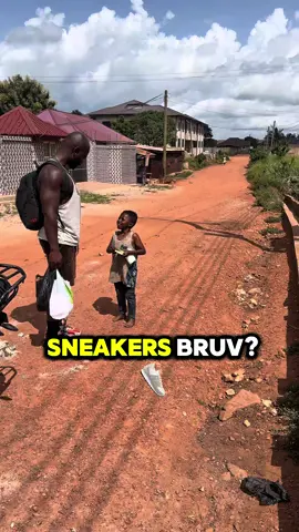 I think he enjoys being barefoot #thevillagebeast #africa 