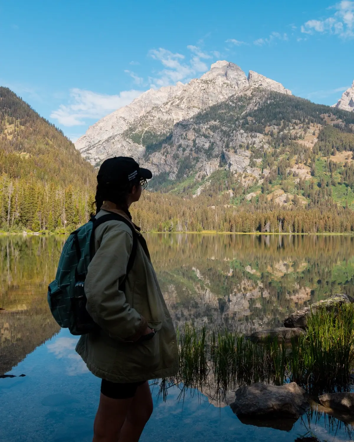 “The trees and the grasses and all things growing or living in the land belong each to themselves.” — J.R.R. Tolkien  I’ve never felt more like I was wandering the lands of Middle Earth than I did in Wyoming, and I wore my One Ring throughout my entire trip, which made it that much more special 🌿    📍Grand Teton National Park   Land of the Shoshone-Bannock, Apsaalooké, Eastern Shoshone, and Cheyenne     #MiddleEarth #Wyoming #GrandTeton #NationalParks #ProtectOurParks     