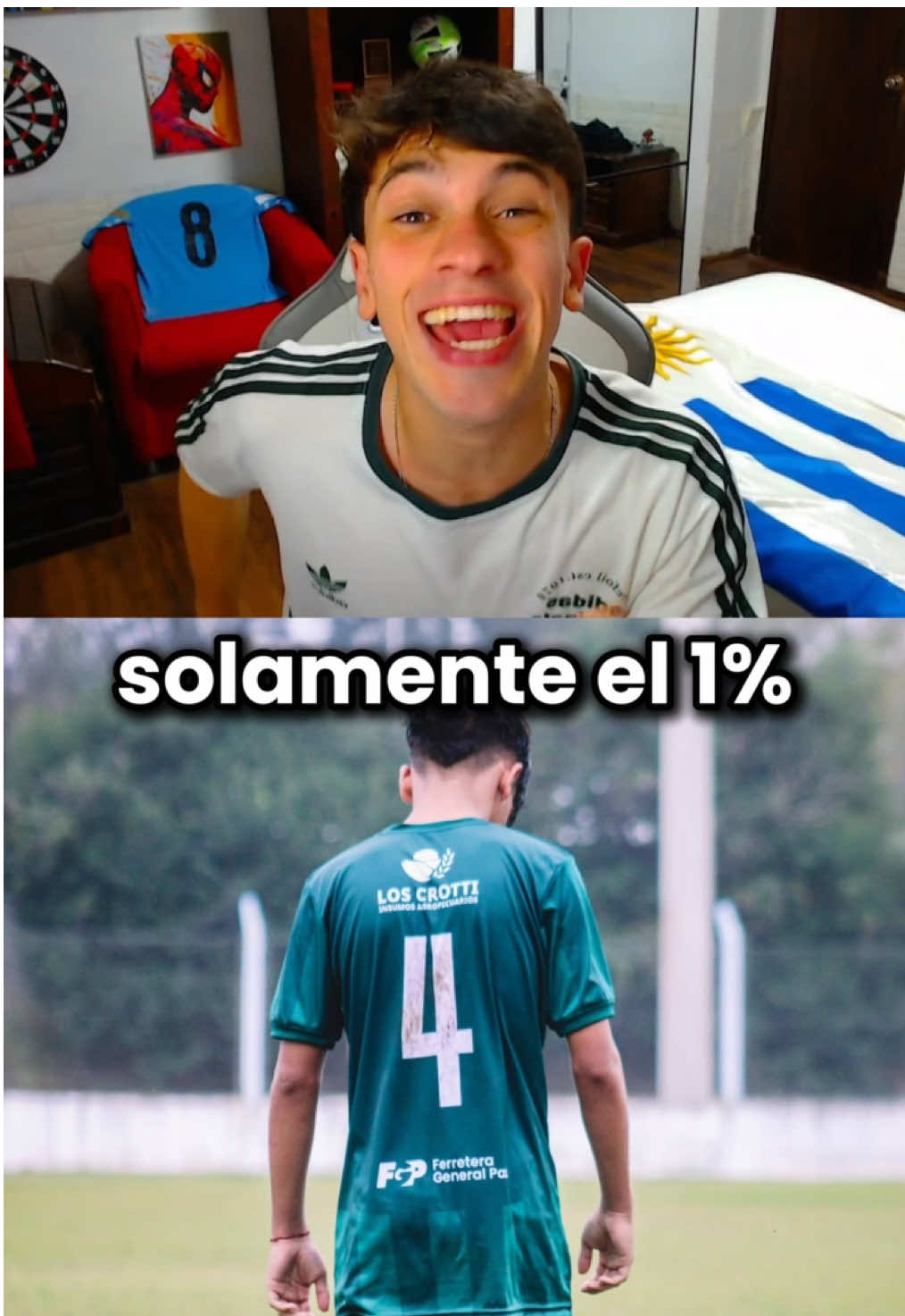 SOLO LLEGA EL 1% #futbolargentino #futbol #argentina🇦🇷 #jugador #primeradivision 