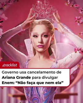 Sim, o cancelamento da vinda da Ariana Grande ao Brasil ajudou o perfil oficial do Governo Federal a divulgar o Exame Nacional do Ensino Médio (Enem) 🗣️😭  “Tás organizado pro grande momento? 🤔 Não faça que nem a Ariana! Domingo, dia 9/11, é a primeira etapa do Enem - seu momento de brilhar”, escreveu o perfil oficial. “É só comparecer com caneta preta (esferográfica e tubo transparente), identidade e cartão de confirmação impresso”, completou. A prova será aplicada nos dias 9 e 16 de novembro. #arianagrande #wicked #enem #entretênews 