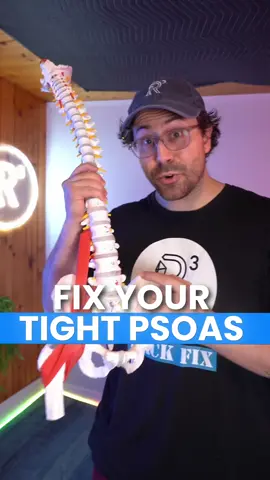 Fix your psoas - fix your LIFE🥹 Generally it can really make or break your low back and hips. It’s commonly mashed with pointy objects but has it worked? Probably not. #discherniation #backpainremedy #lowbackpain #sciaticarelief 