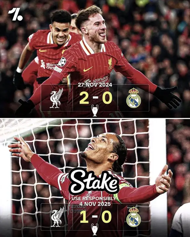 💥 History at Anfield! 🔴 Two seasons in a row, Liverpool FC have defeated Real Madrid in the Champions League — and both times, they shut out the European giants 🧱⚽ The Reds are making Anfield a fortress that even the best can’t crack! 🔥 #Liverpool #RealMadrid #UCL #ChampionsLeague #RedArmy 