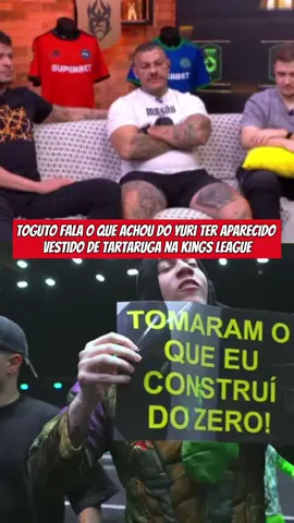 Toguto fala o que achou do Yuri ter aparecido na kings league #kingsleaguebrazil #nossakingsleague #kingscup #toguro #yuri22 