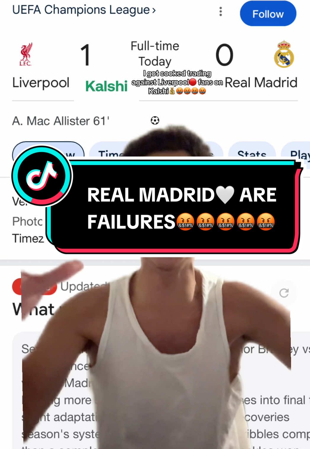 @Kalshi Real Madrid⚪️ are finished, we need Ronaldo back🤬🤬🤬🤬 #rm #realmadrid #halamadrid #liverpoolfc #lfc #liverpool #mbappe #bellingham #vinijr #barca #fcb #fcbarcelona #laliga #ucl #uclfinal #championsleague #PremierLeague #pl #cfc #chelseafc #chelsea #arsenal #manutd #mancity #spurs #footballtiktok #futbol #Soccer #fyp #fypage #fy #foryou #foryoupage #viral #cr7 #ronaldo 