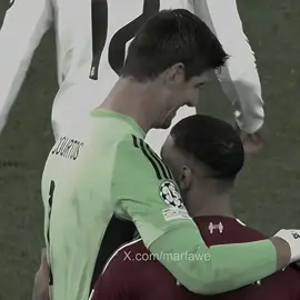 وحدي ادافع عن جدار ليس لي 💔. #realmadrid #courtois #fyp #foryou #viral 