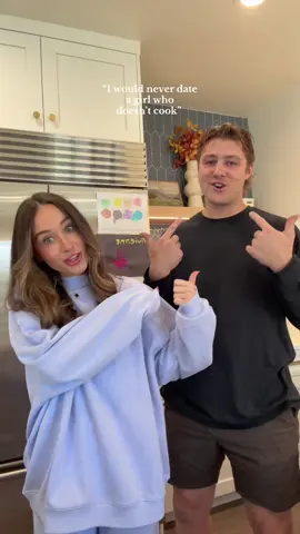 @Addison Bounds is a better cook, SO HE COOKS🙂‍↕️🤏🏼 it’s that simple