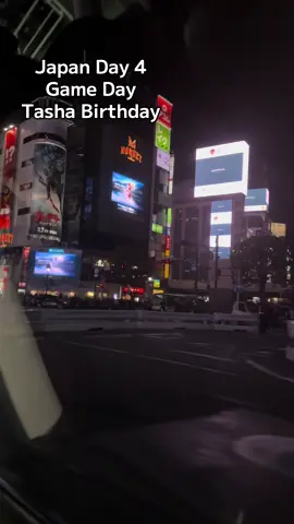 JAPAN DAY 4 - Game Day - Tasha’s Birthday & a party was had. Turn up Chicago in Japan! #happybirthday #fun #Love #Japan #family @Ravon Johnson @Tasha Meeks @Kiarra 💋🤎 @R'riel Johnson @ababoss @Shauna D @MGM 